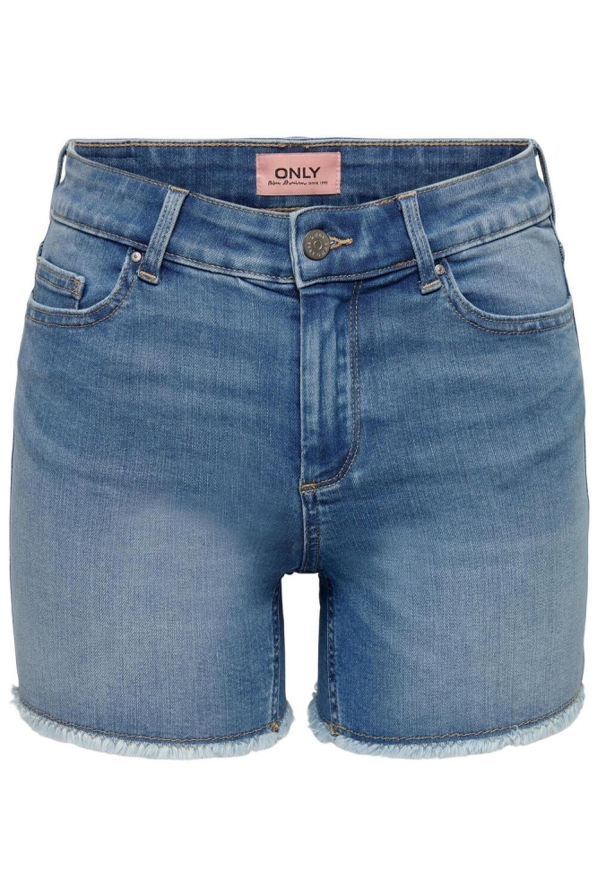 ONLBLUSH MID SK RAW SHORTS NOOS 15196303 LIGHT BLUE DEMIN